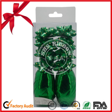 Atacado de Natal Poly Culry Ribbon Bow